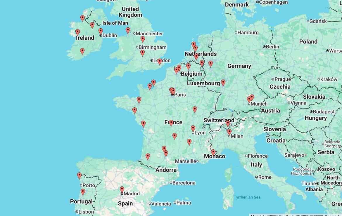 What does €5–10 million buy in European life sciences real estate?